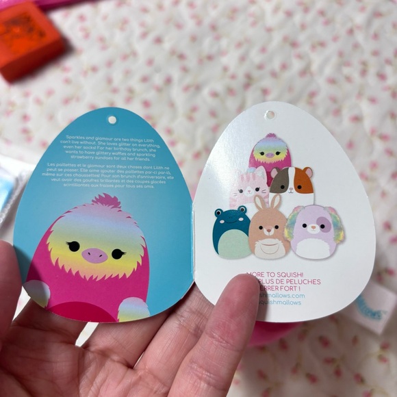 Squishmallow Lilth Clip 3.5" BNWT - Picture 2 of 4